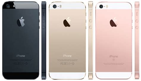 difference between iphone se and iphone 5s.